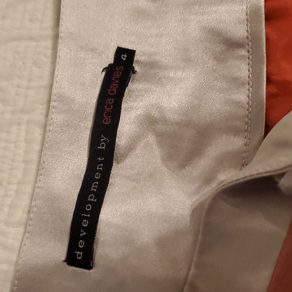 🧡Development By Erica Davies Silk Dress - Picture 5 of 12